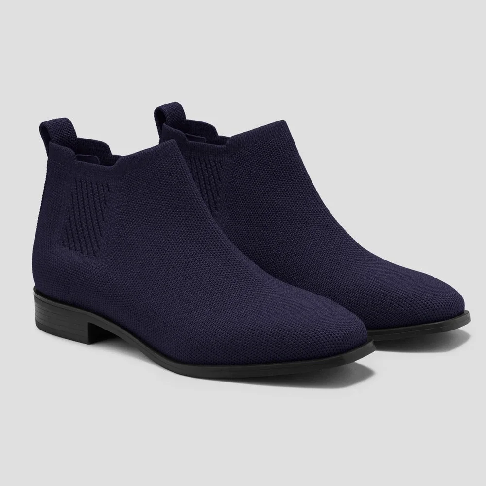 Vivaia Ryan Pro Slip On Water RPT Elegant Casual Chelsea Comfort Boot Navy 8
